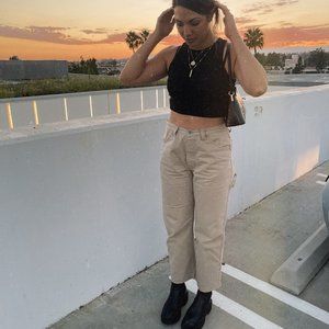 kaki Carpenter cargo pants